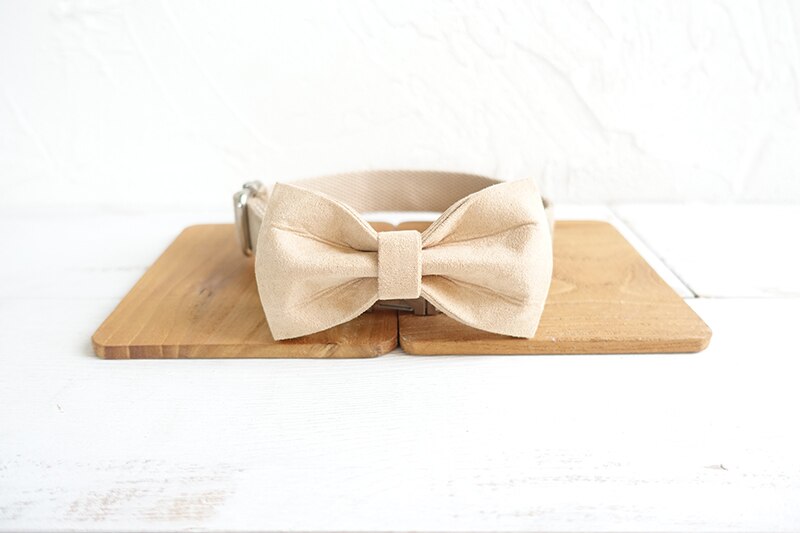 Furrcraft Elegant Bow Tie Dog Collar & Leash Set