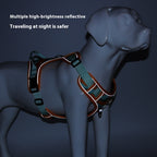 FurrCraft Reflective No-Pull Dog Harness – Adjustable Soft Chest Harness for Safe Walking